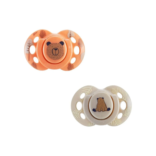 Tommee Tippee Fun Style Soother 6-18 months Pack of 2 Assorted