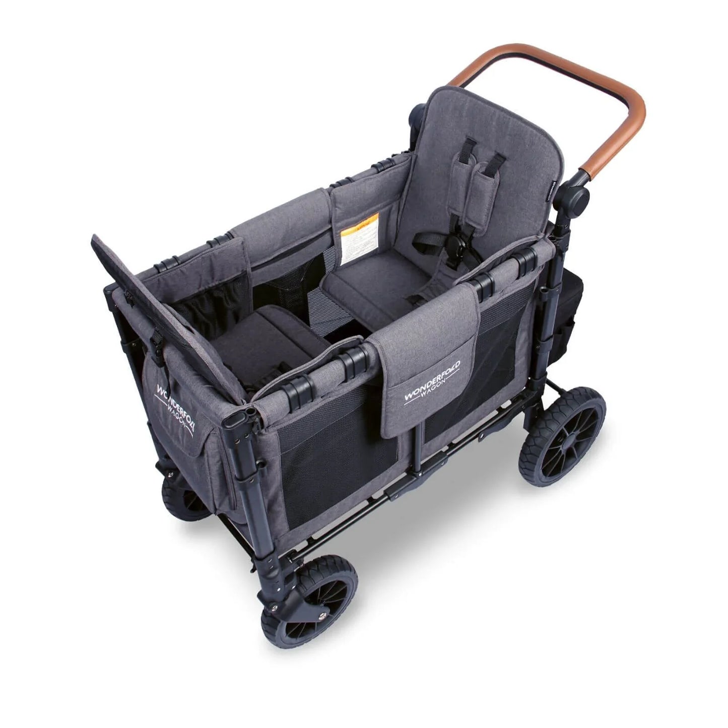 Wonderfold W2 Luxe Double Wagon - Charcoal Grey