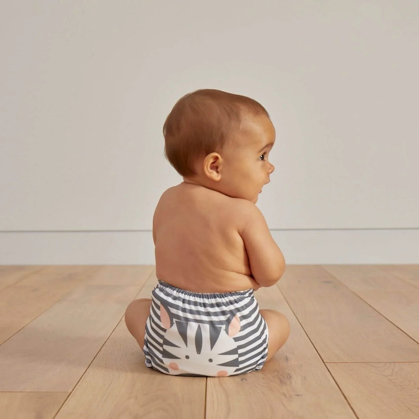 Kit & Kin Reusable Nappy - Zebra