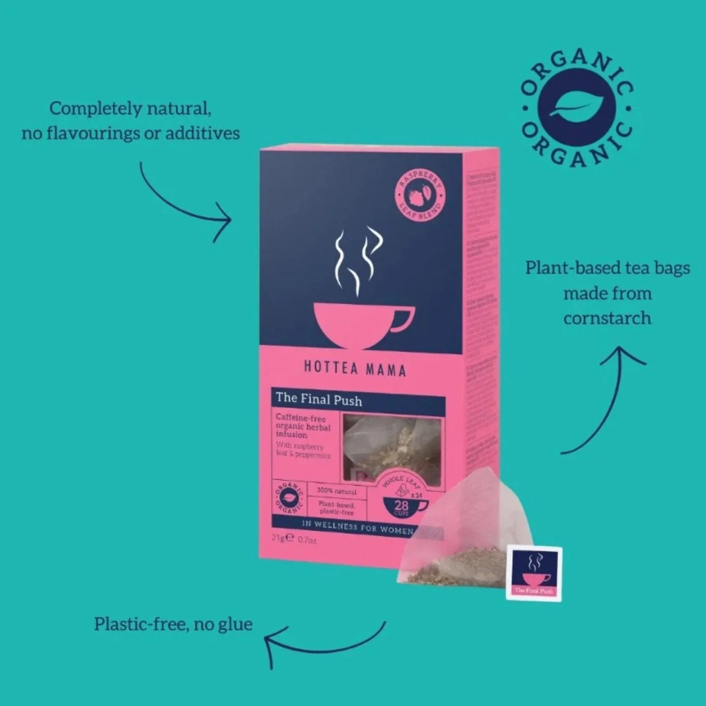 HotTea Mama Organic the Final Push