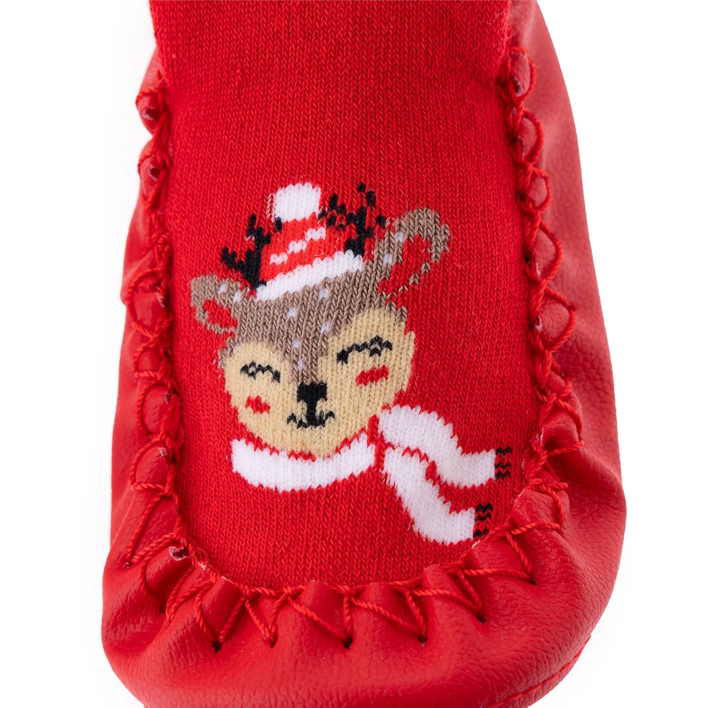 HelloBaby Rattle Socks - Red