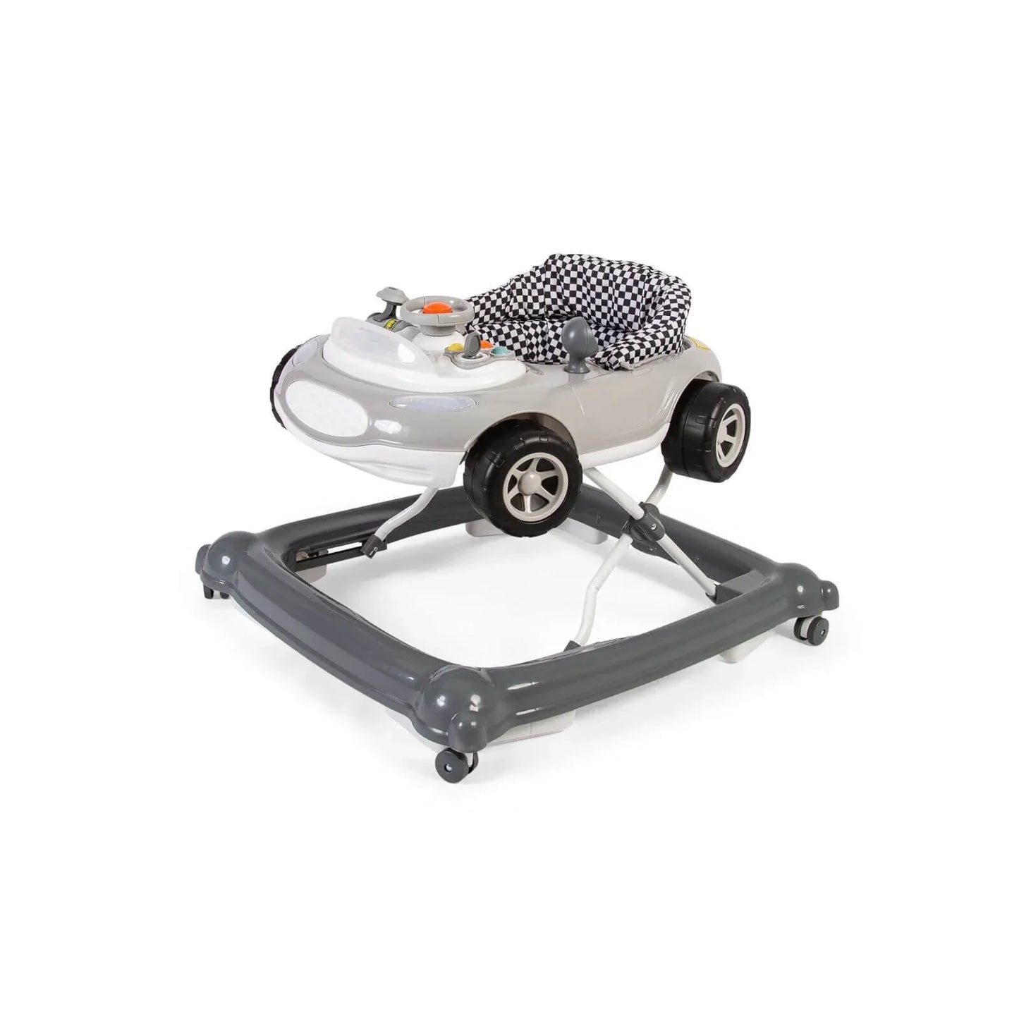 Red Kite Baby Go Round Race Sporty Car Electronic Walkers - Grey