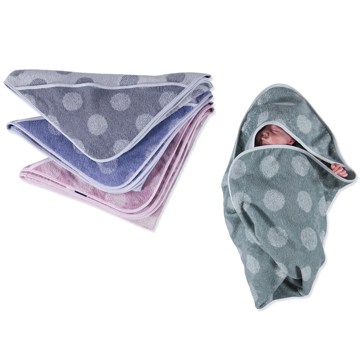 Mollia Baby Towel - Purple