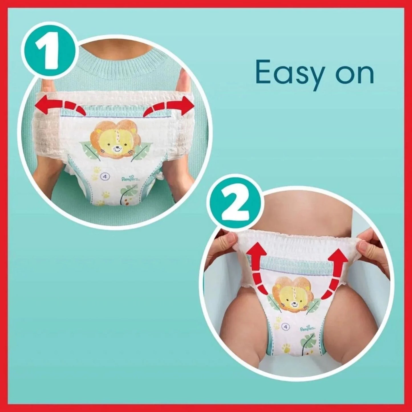 Pampers Baby Dry Pants Size 4 - 23 nappies