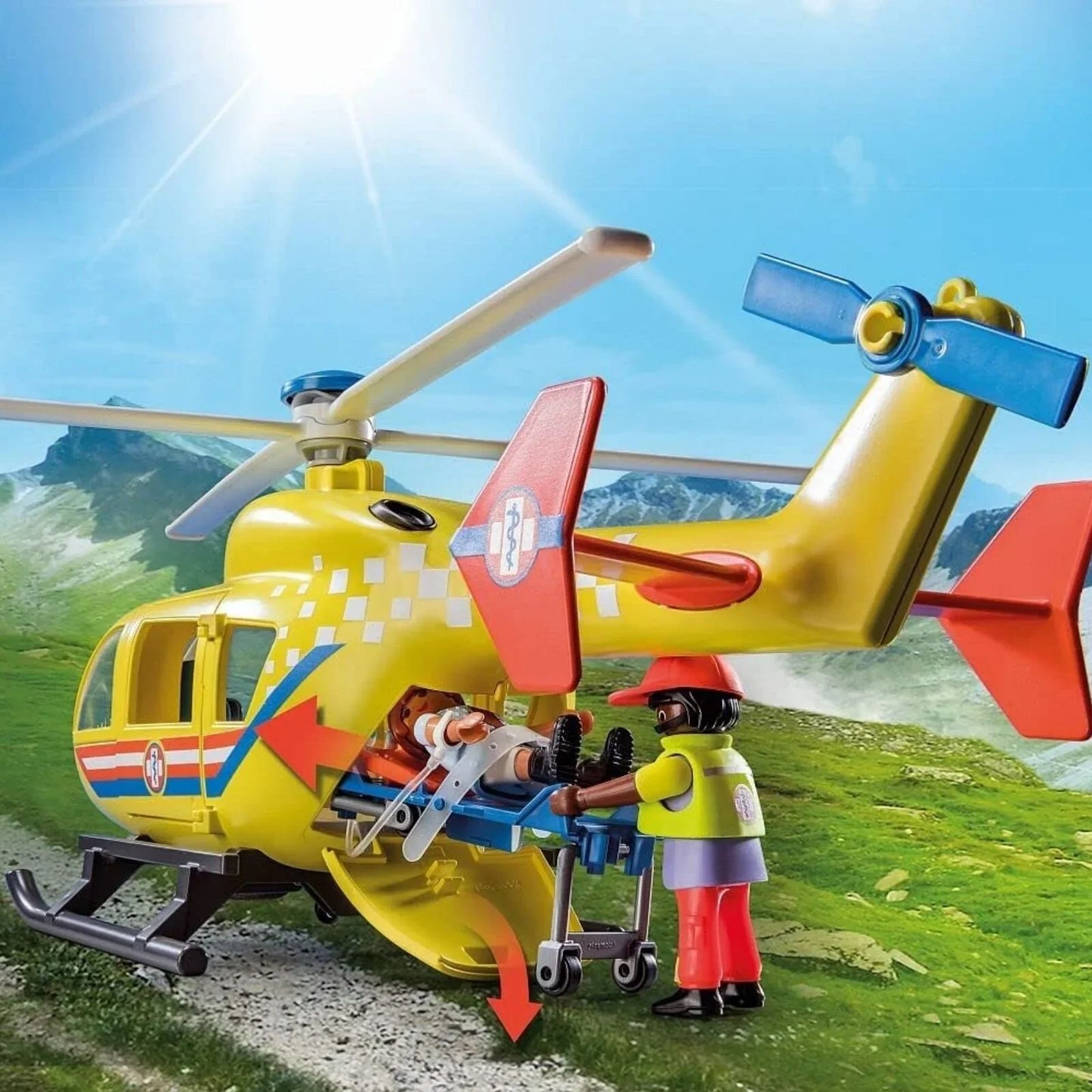 Playmobil City Life Medical Helicopter 71203