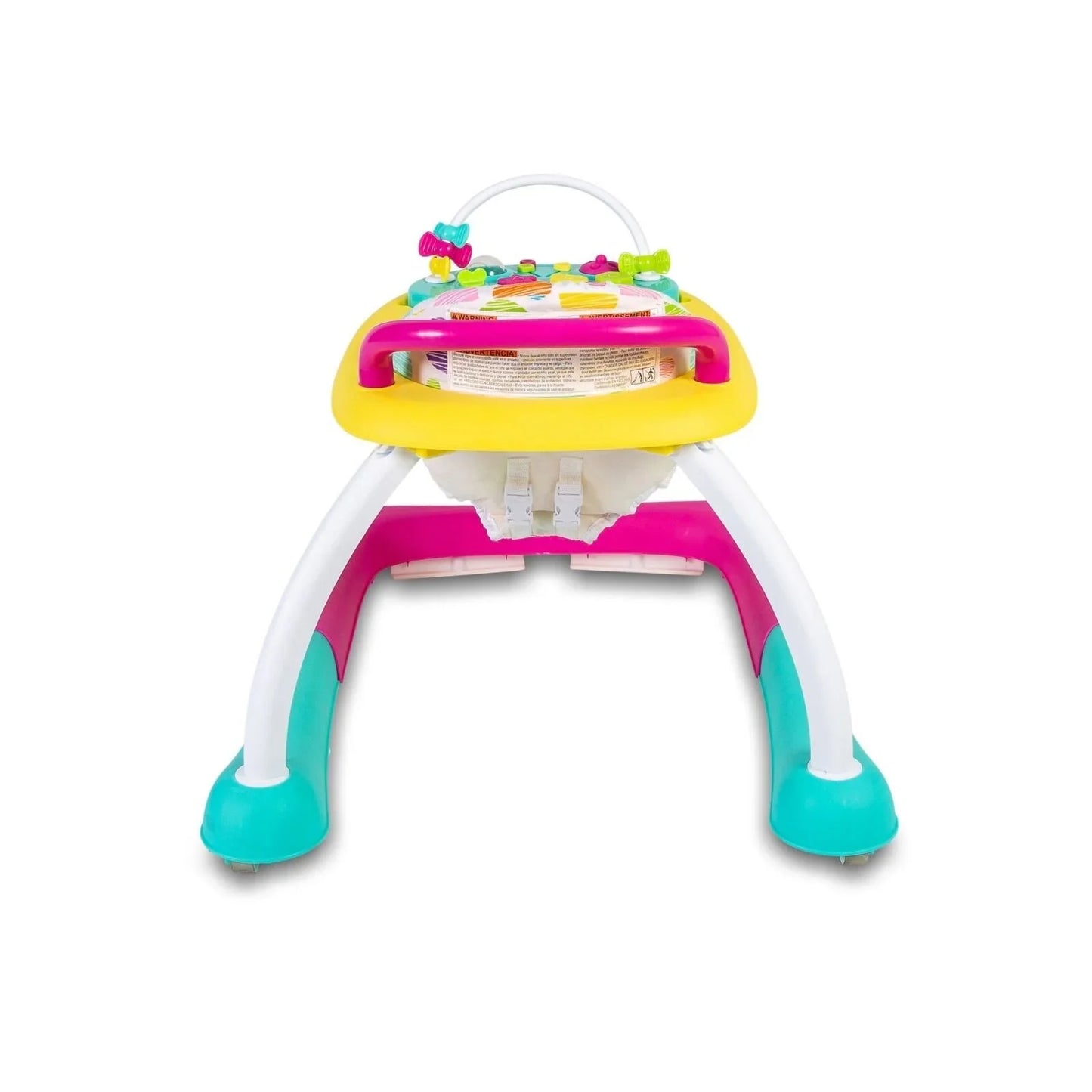 Red Kite Baby Go Round Kiddo Walker & Push Along Combined - Pink