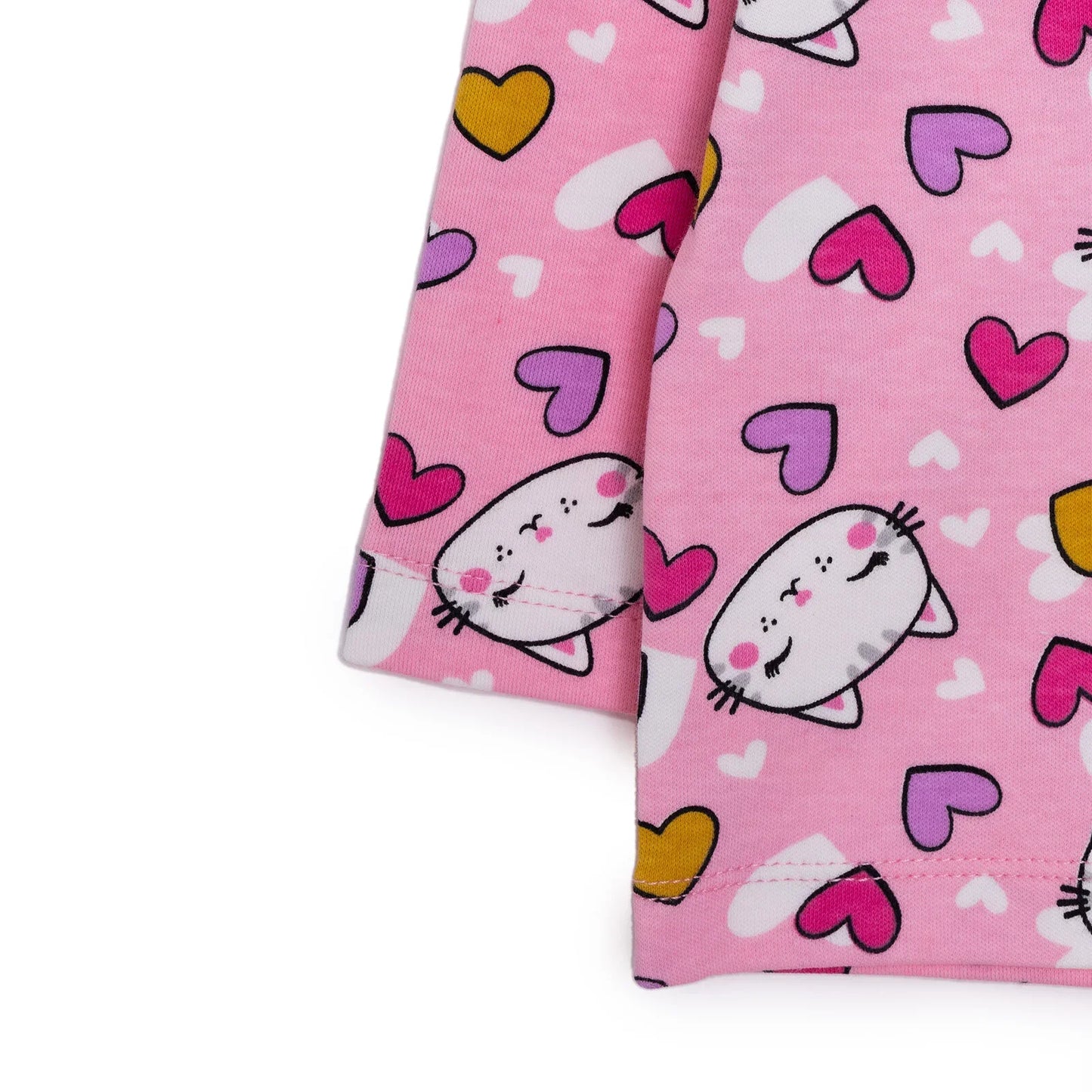 HelloBaby Girl Long Sleeve Pyjamas Set - Pink