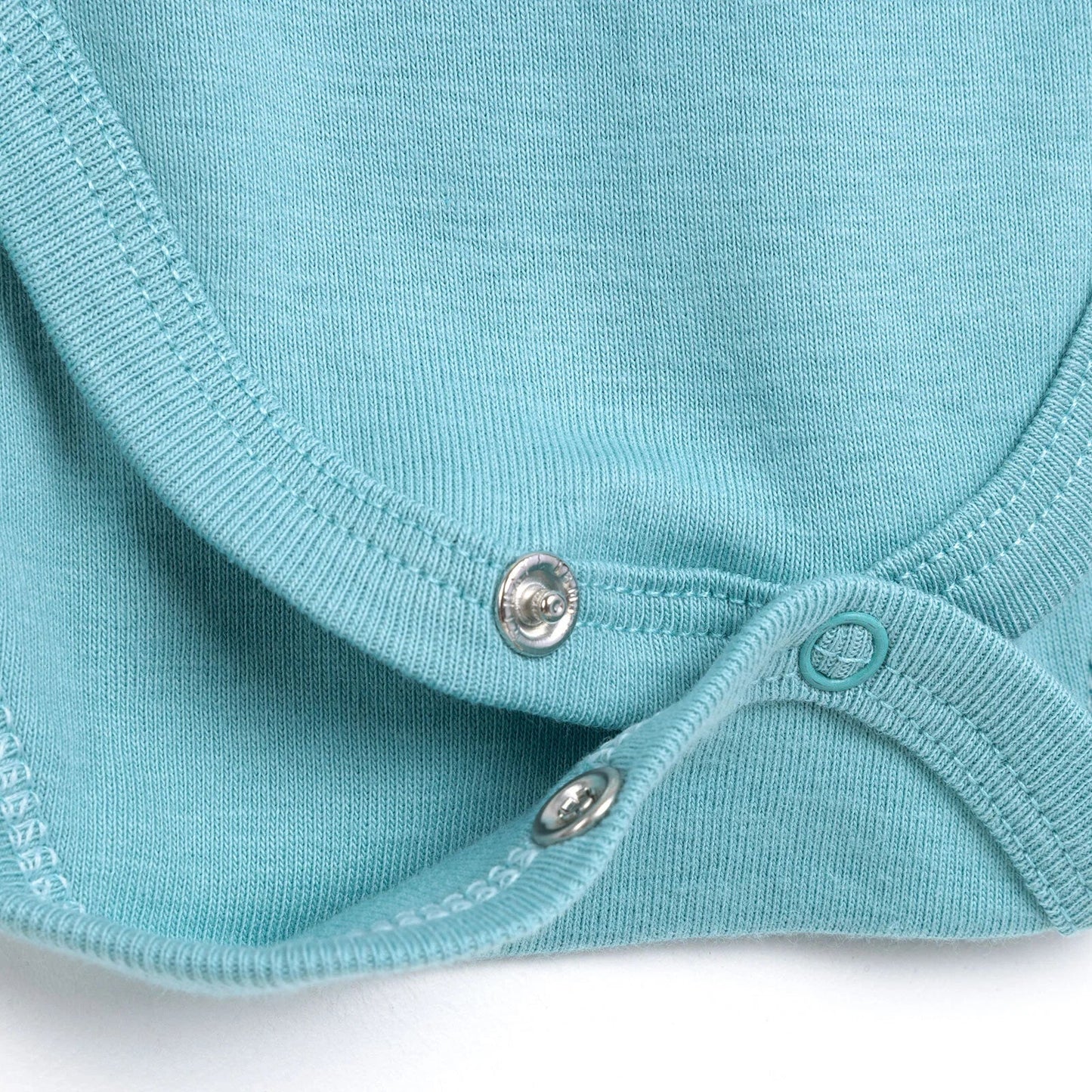 HelloBaby Short Sleeve Bodysuit - Petrol Green