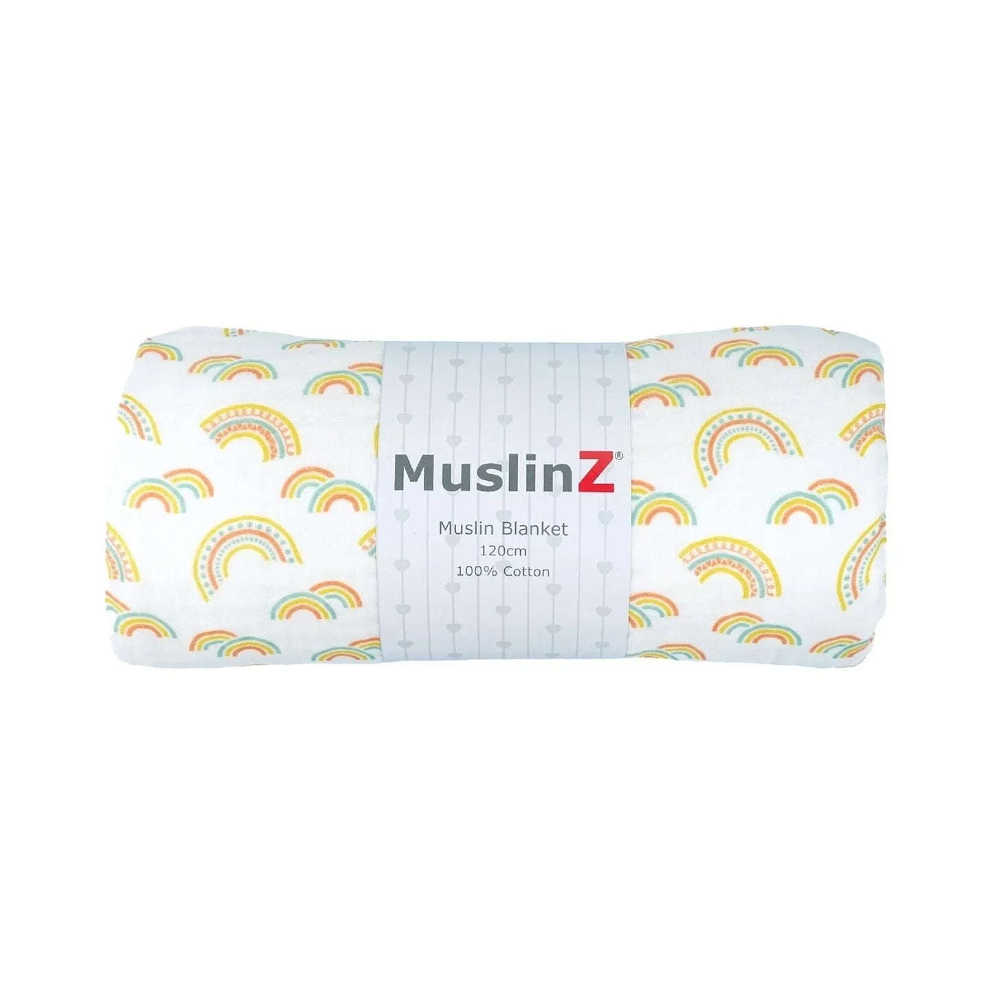 MuslinZ Muslin Blanket 120cm - Rainbow