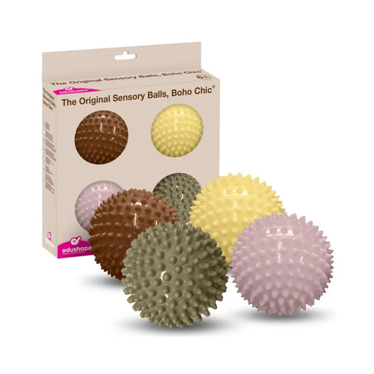 Edushape Sensory Ball Boho Chic 10cm 4 pcs