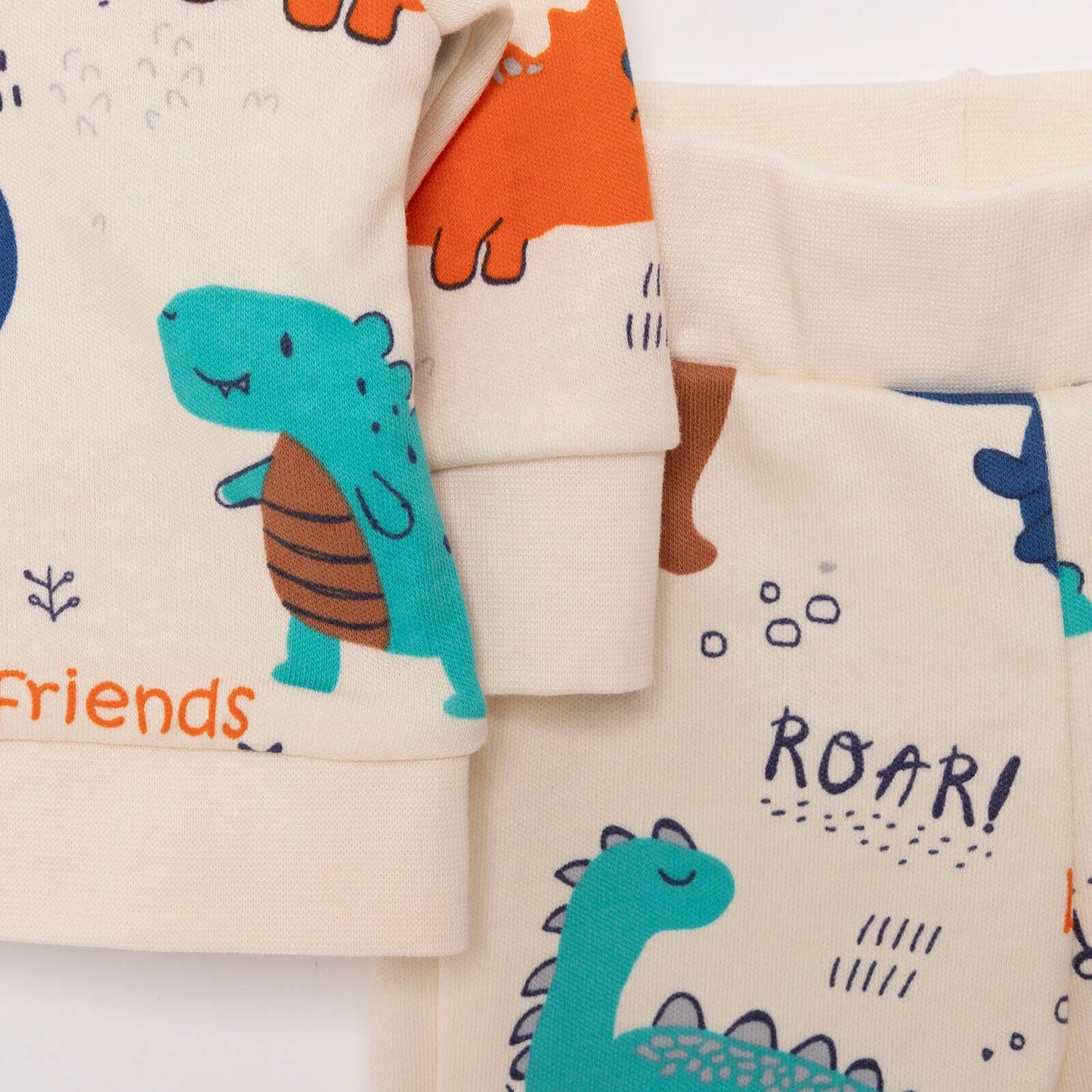 HelloBaby Baby Boy Sweatshirt Footless Bottom - Printed