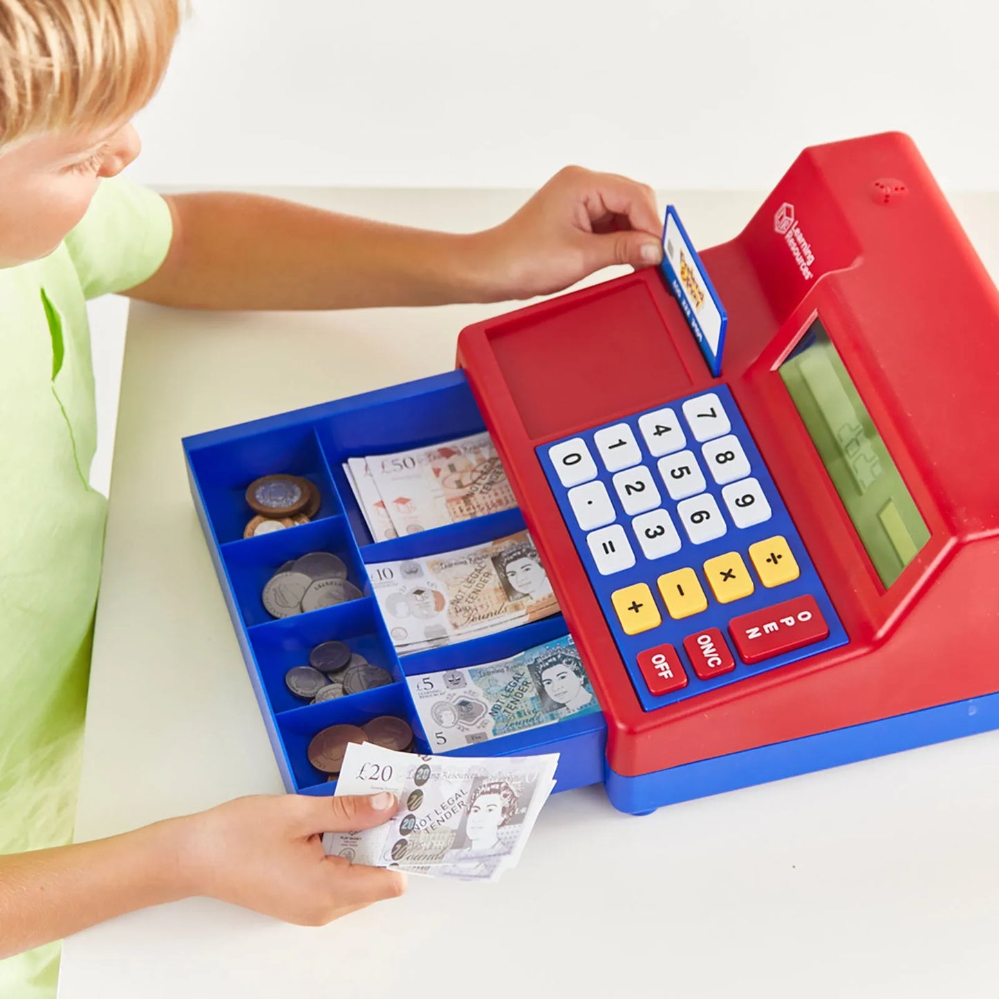 Learning Resources Pretend & Play Calculator Cash Register