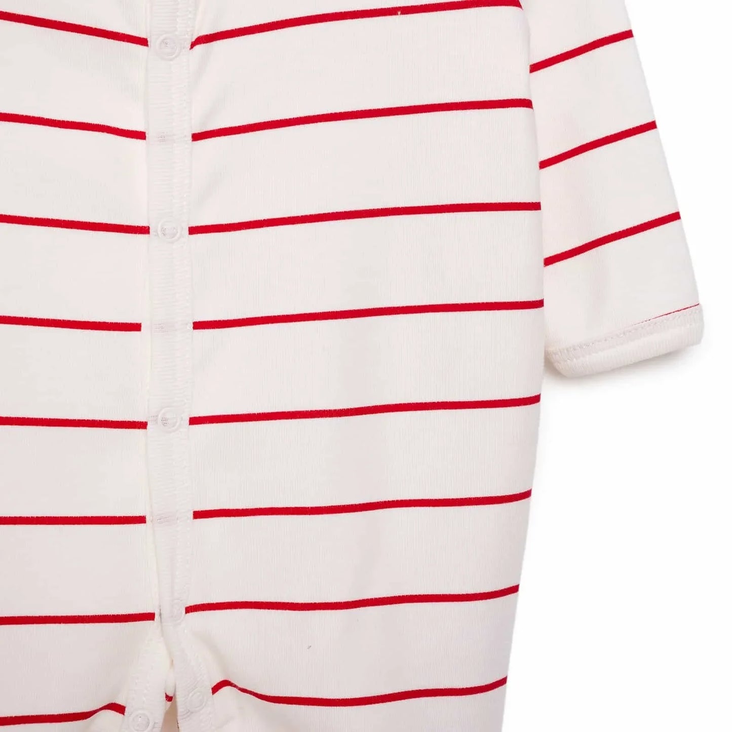 HelloBaby Boy Jumpsuit-Hat-Top - Ecru