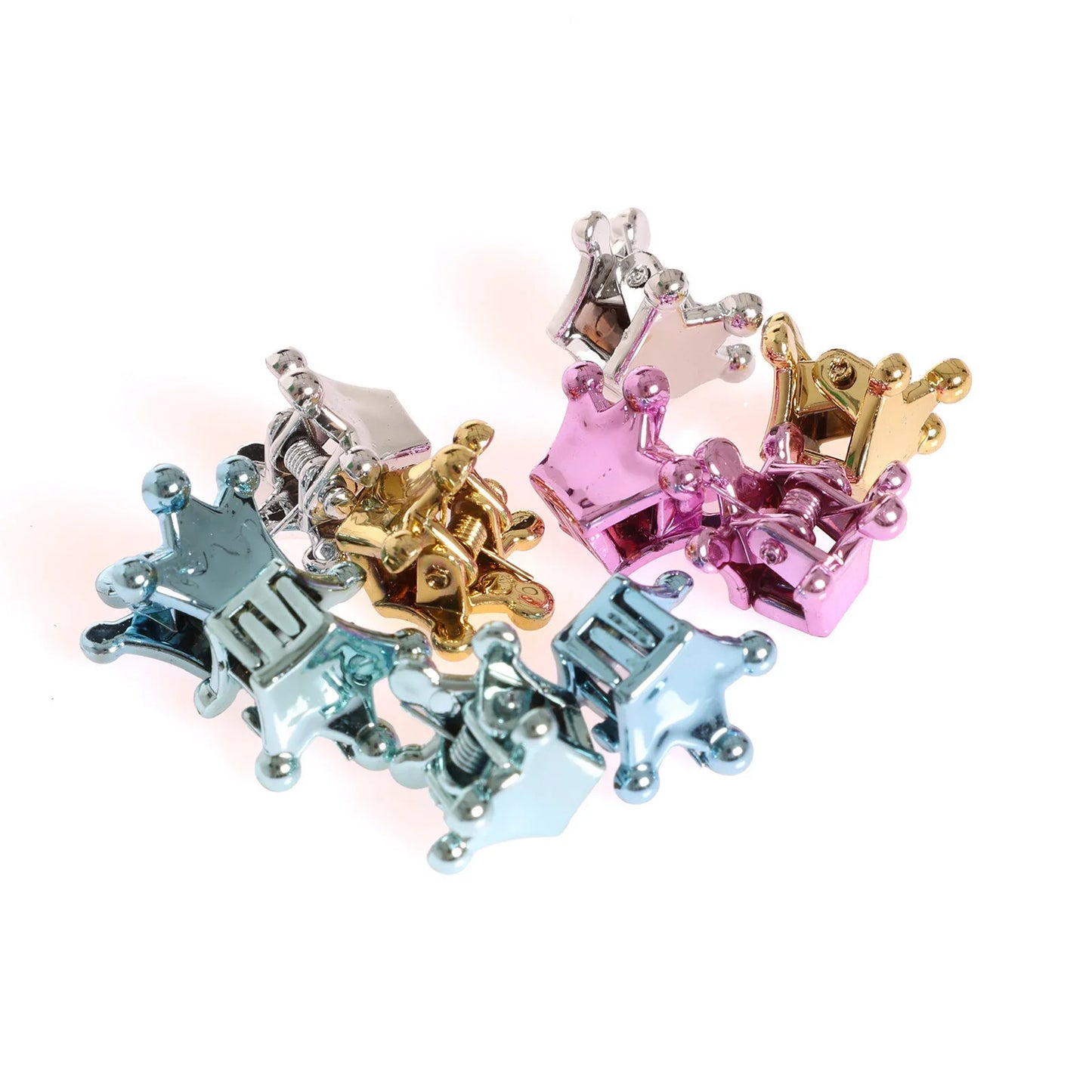 HelloBaby Baby Girl 10 Pcs Hair Clips - Pink