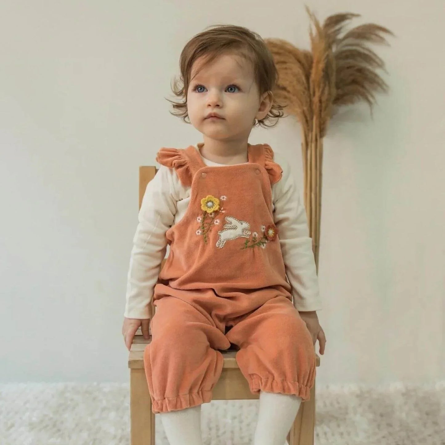 Kitikate Organic Lana Dungarees Set 2 pcs