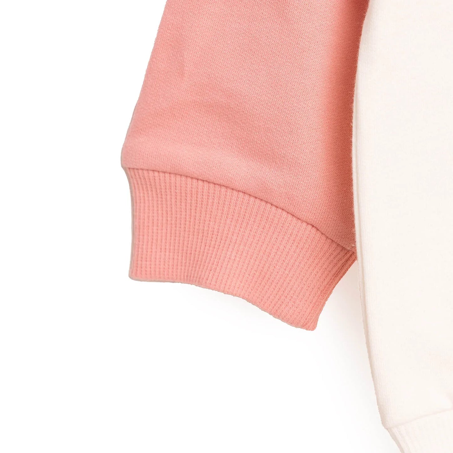 HelloBaby Baby Girl Sweatshirt Footless Bottom - Ecru