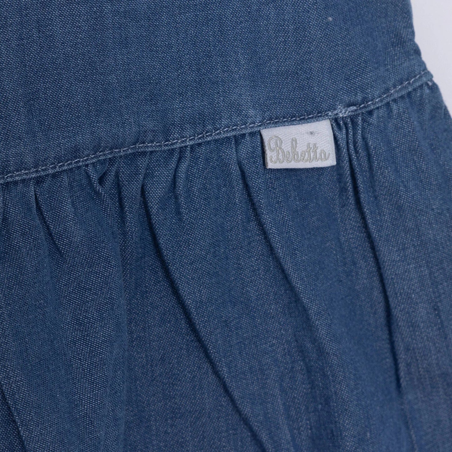 Bebetto Ponpon Team Girl Dress - Indigo