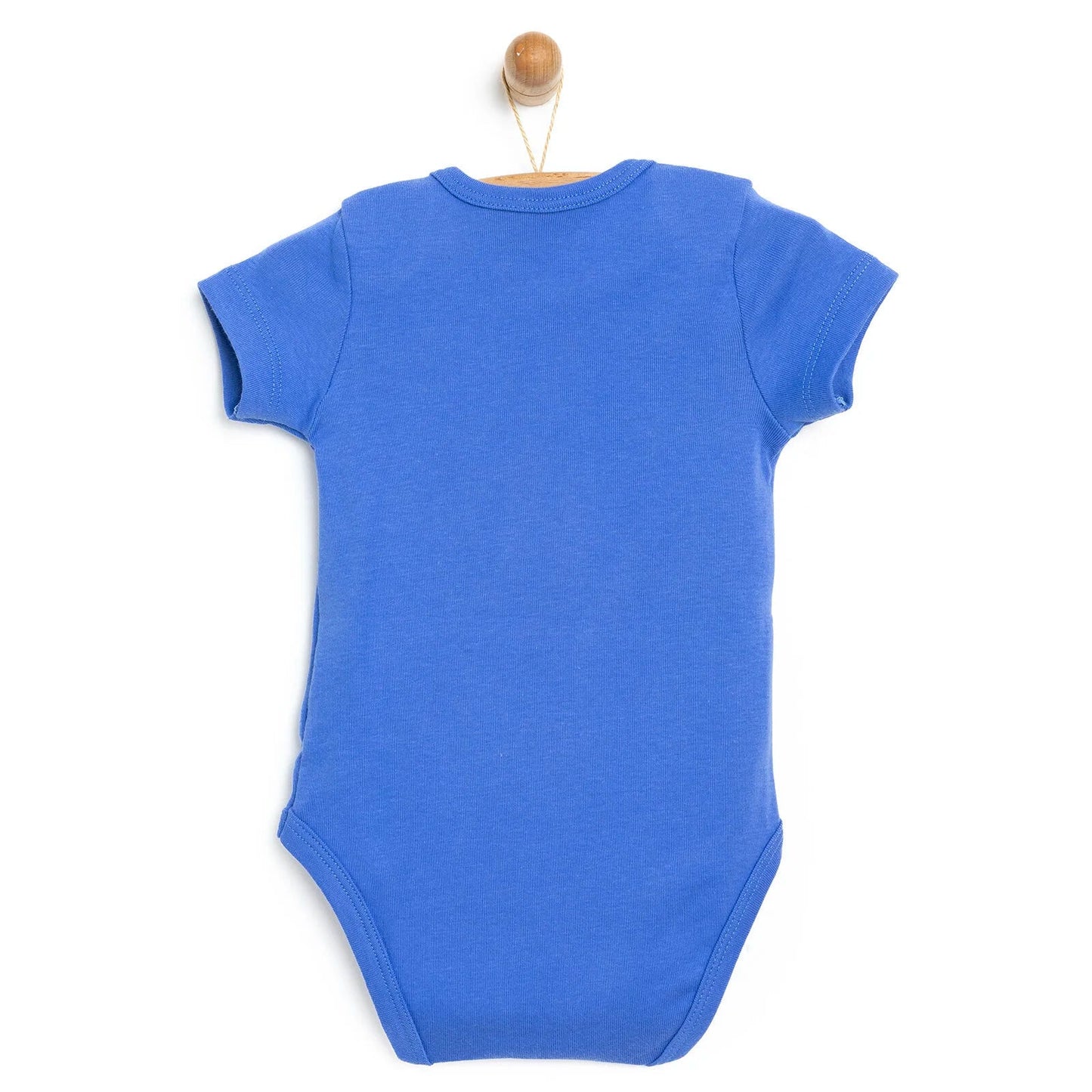 HelloBaby Short Sleeve Bodysuit - Dark Blue