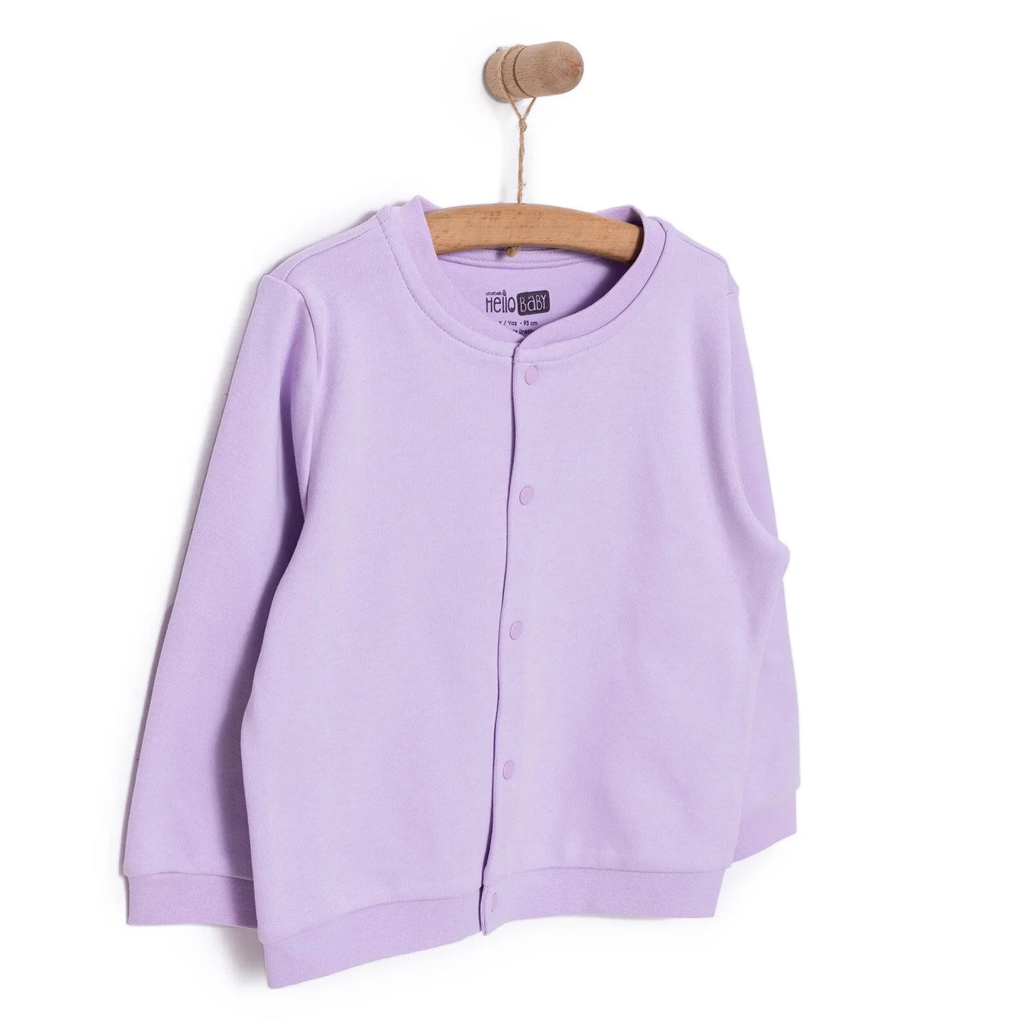 HelloBaby Basic Girl Cardigan - Purple