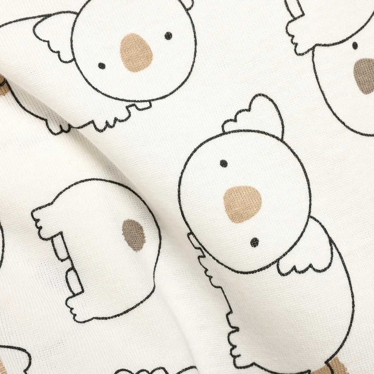 Motherlove Newborn Organic Sleeve Bodysuit - Beige