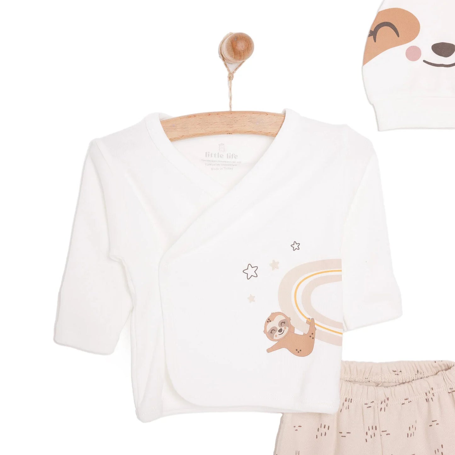 Little Life Baby Boy Newborn 5 Pcs Starter Set - Light Brown