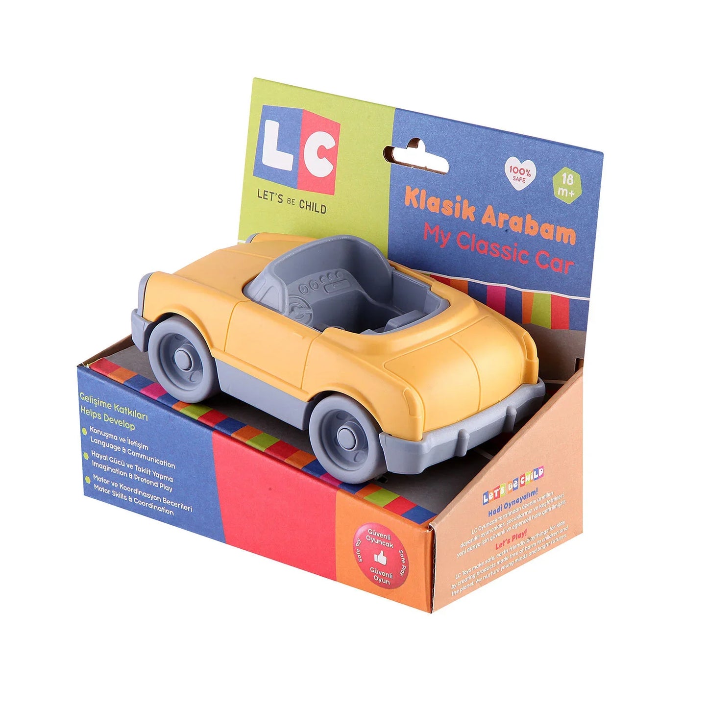 Let's Be Child Classic Car With Box Assorted