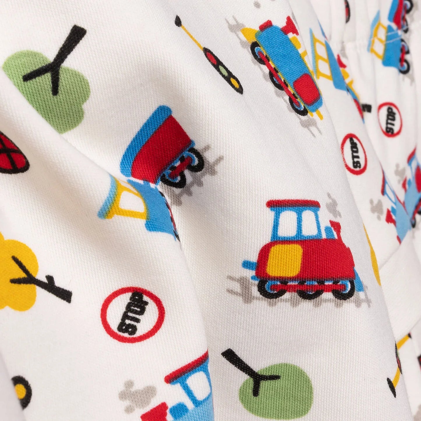 HelloBaby Christmas Baby Boy Long Sleeve Pyjamas Set - Ecru