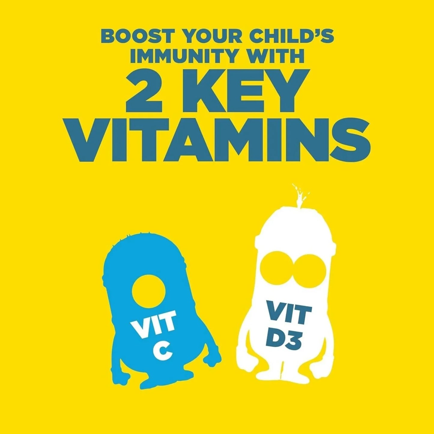 Nutriburst Minions Defence Dynamo Vitamins 4+ years 60 pcs