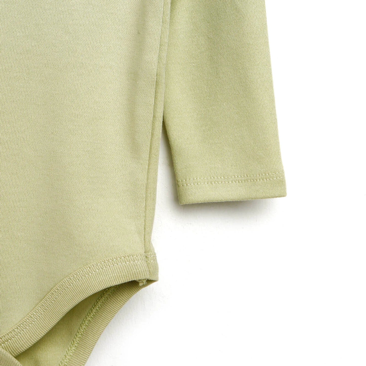 HelloBaby Long Sleeve Bodysuit - Khaki