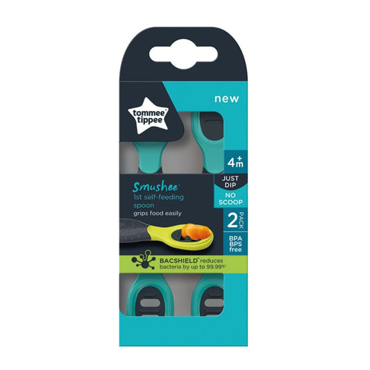 Tommee Tippee Smushee 1st Self-Feeding Spoon Pack of 2