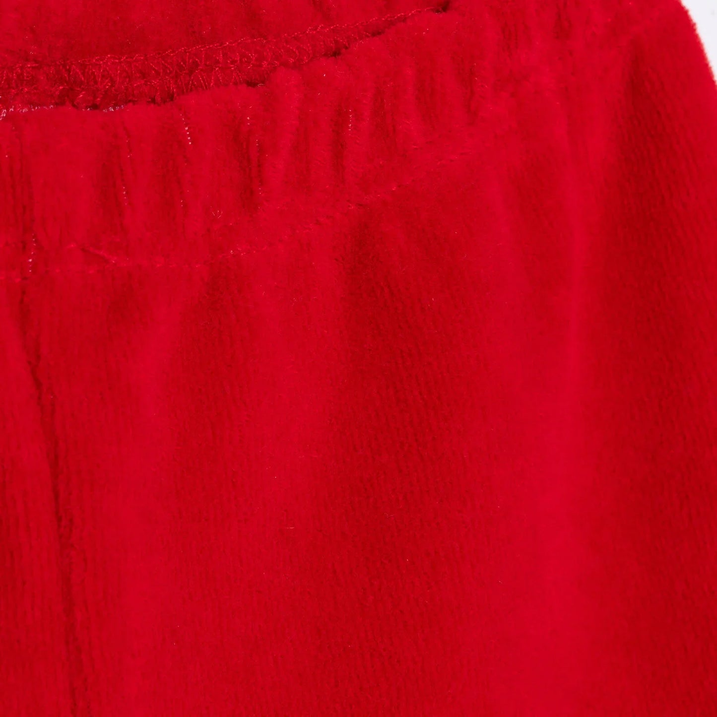 HelloBaby Newborn Velvet Footed Bottom - Red