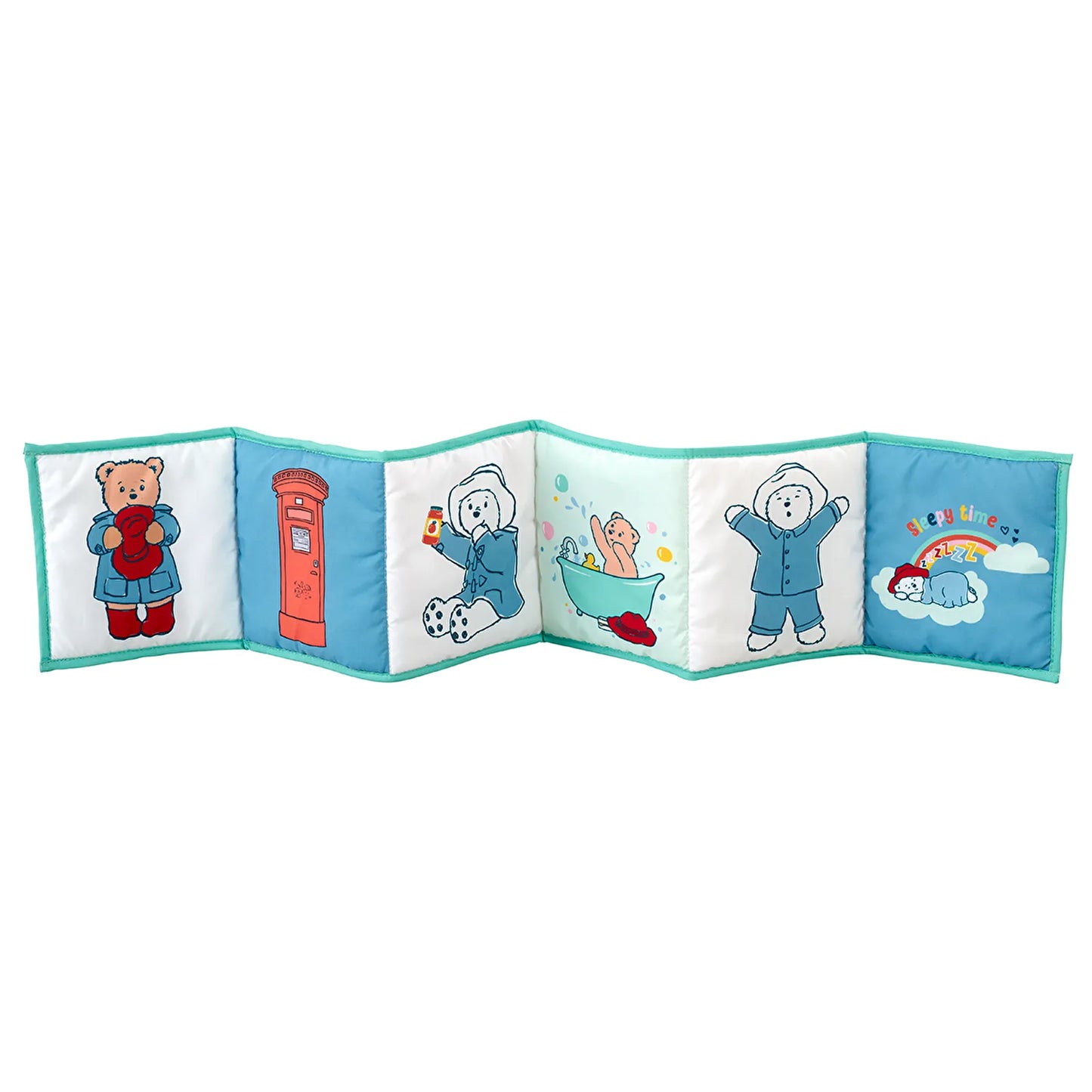 Rainbow Designs 1684 Unfold & Discover Bear, Classic Paddington Activity Book