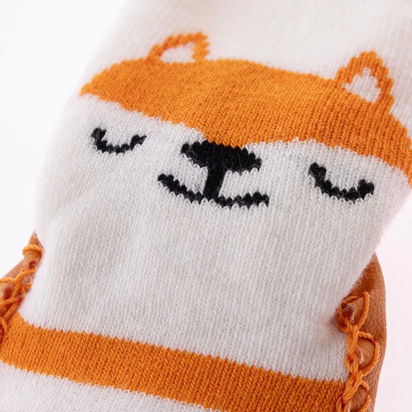 HelloBaby Rattle Socks - Orange