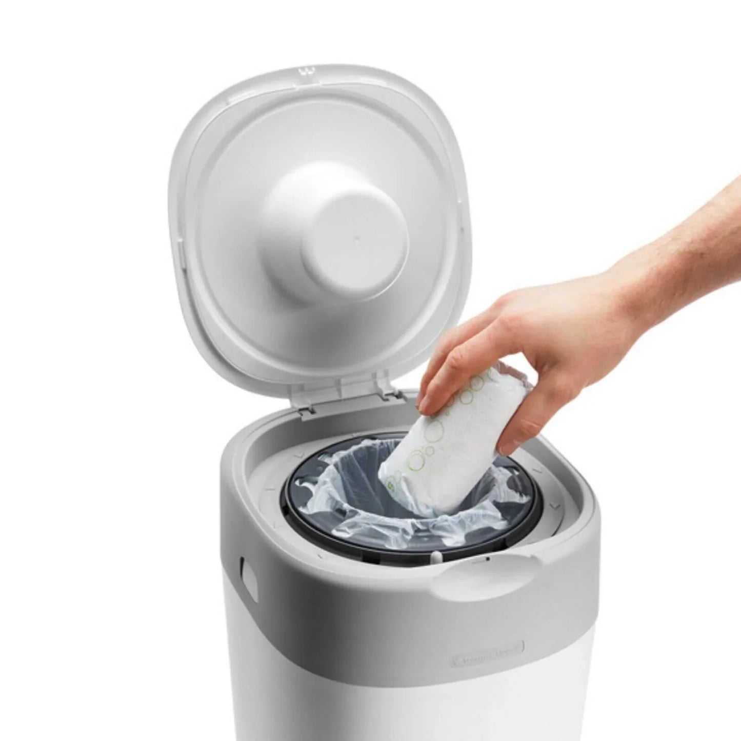 Tomme Tippee Twist & Click Nappy Disposal Tub - White