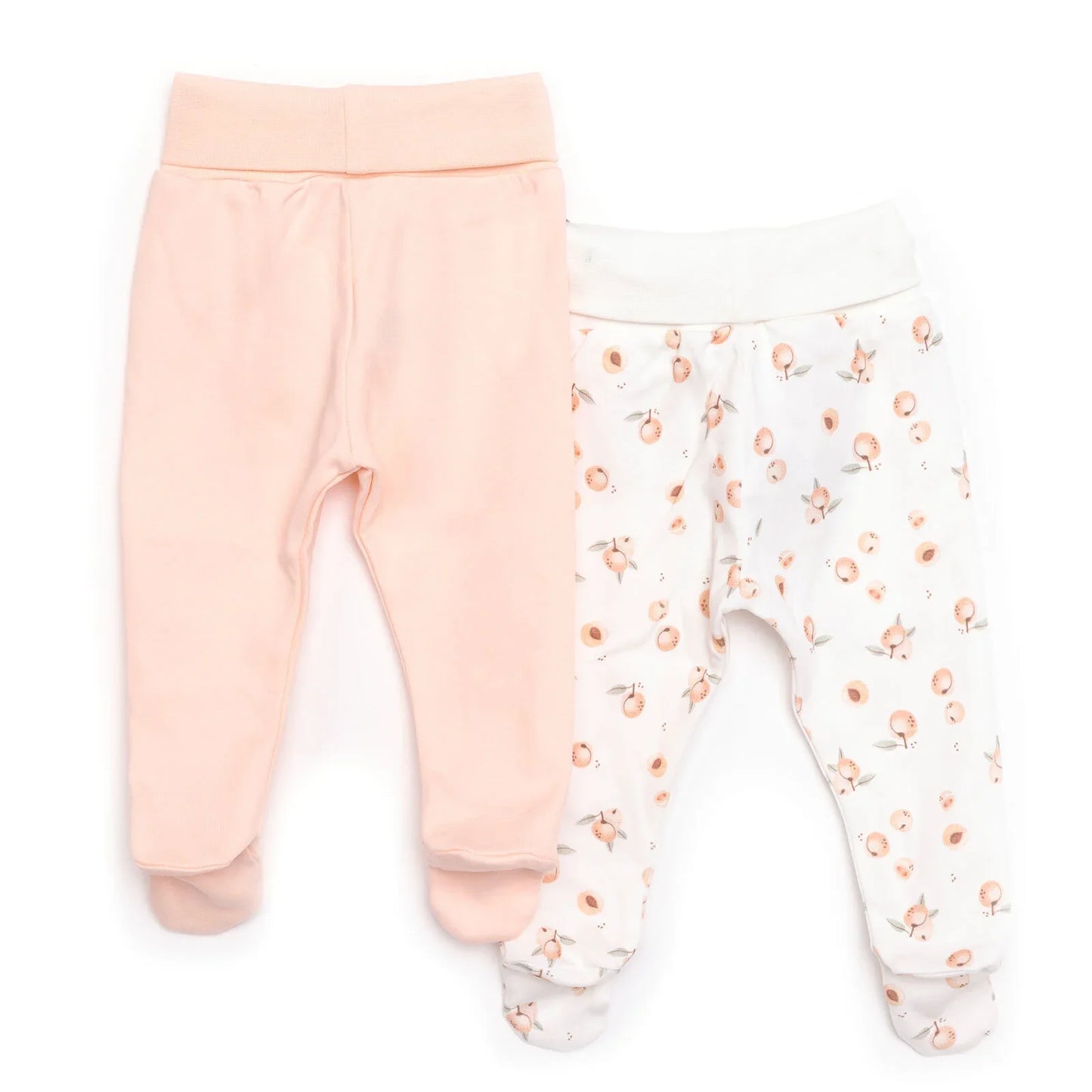 Tiffany 2 Piece Footed Bottom - Pink