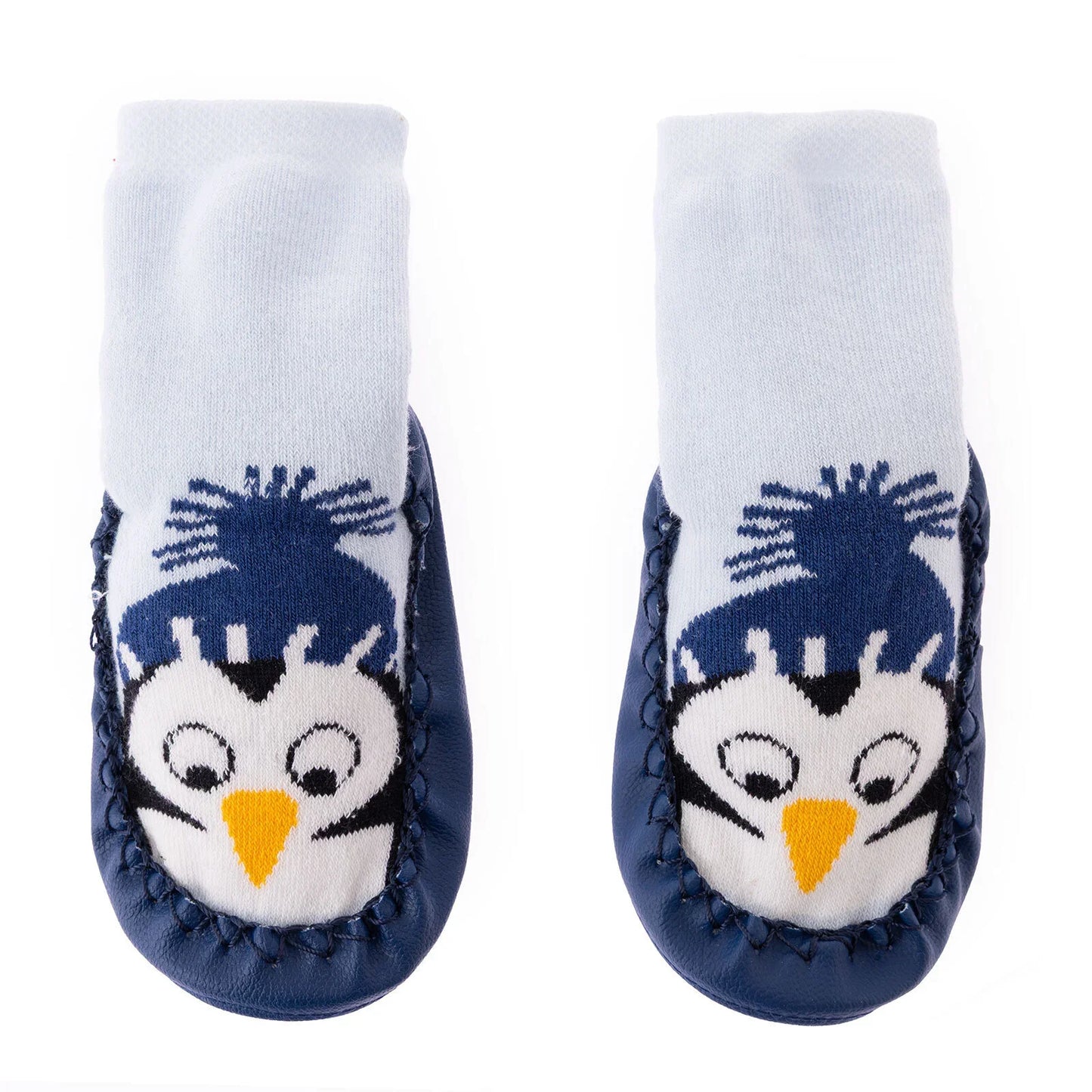 HelloBaby Rattle Socks - Navy Blue