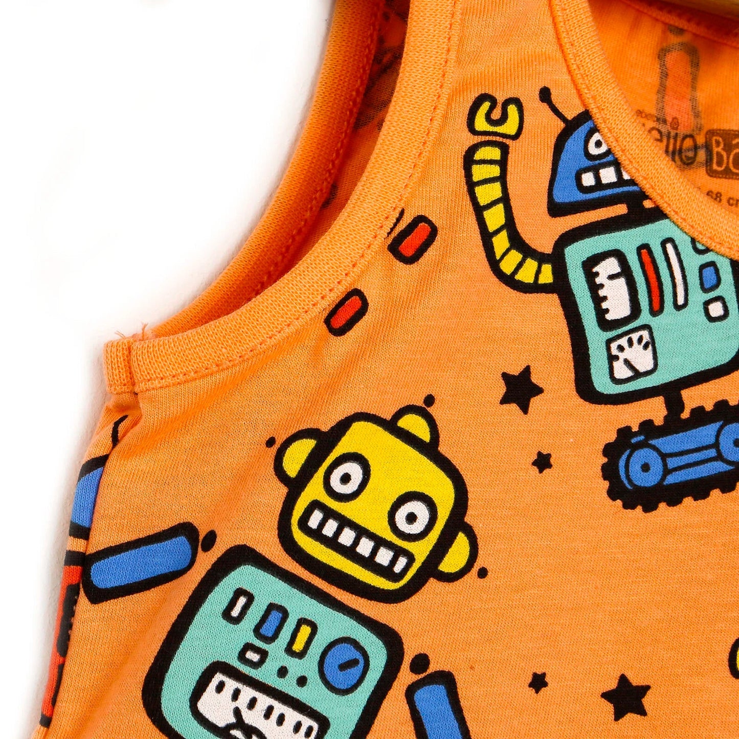 HelloBaby Basic Baby Boy Tank Top - Salmon