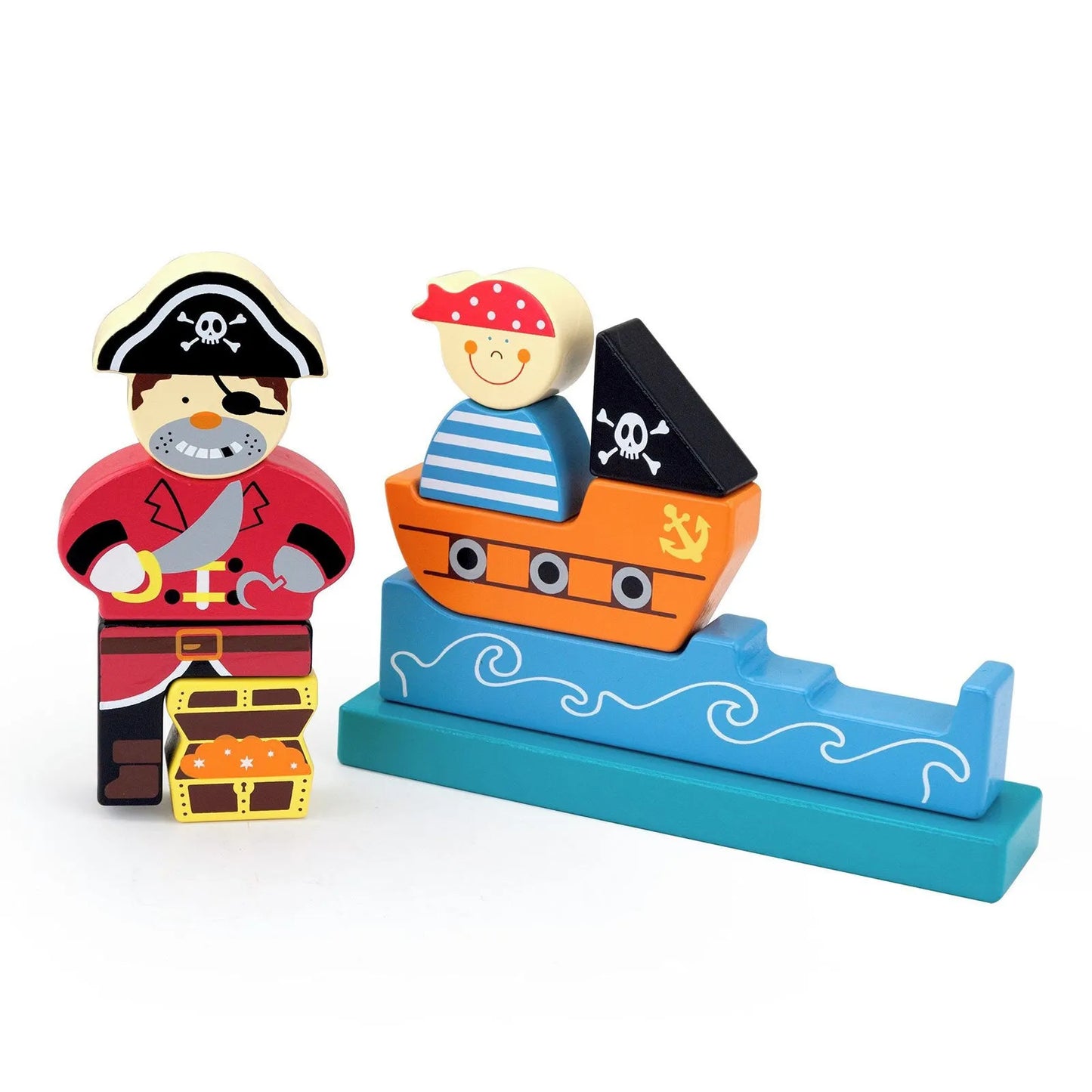 Edushape Pirate Magnnetic Blocks