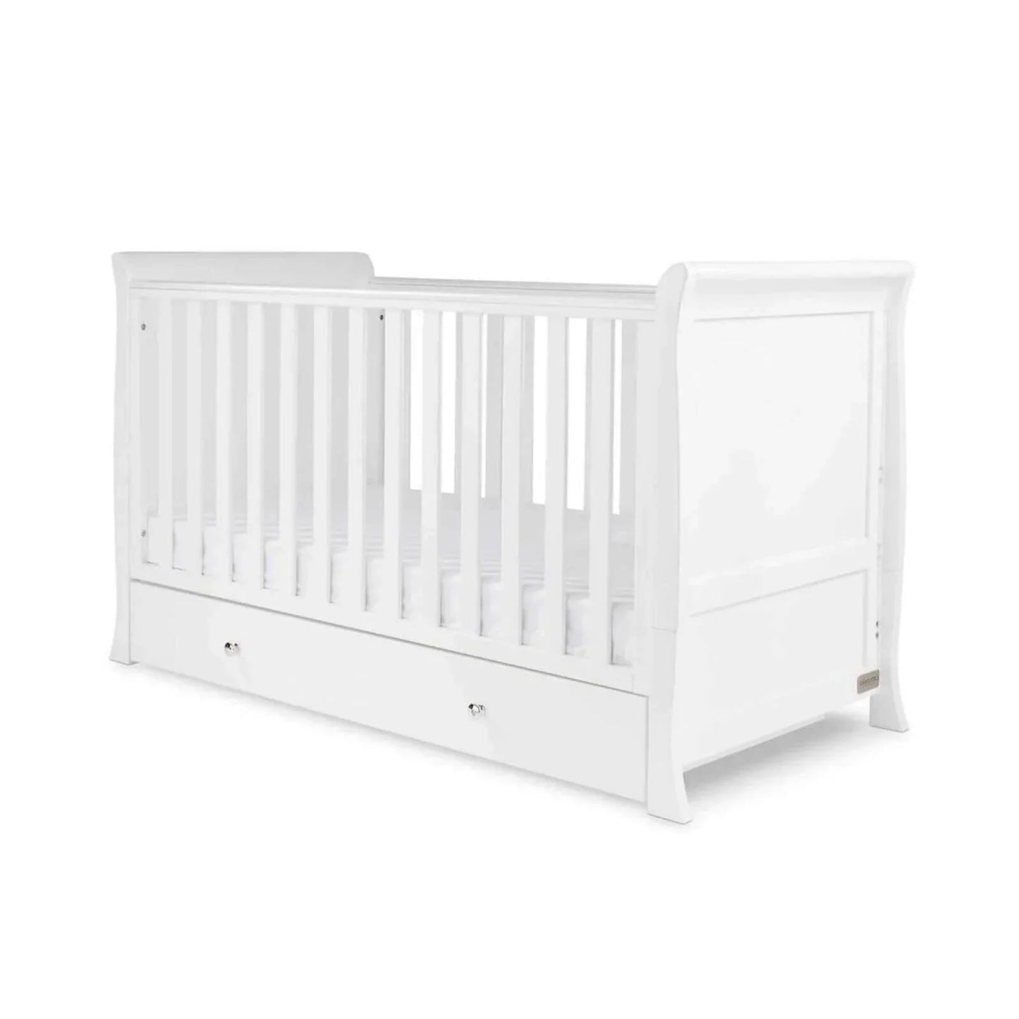 Ickle Bubba Snowdon Classic Furniture Set Fibre Mattress 2 pcs - White