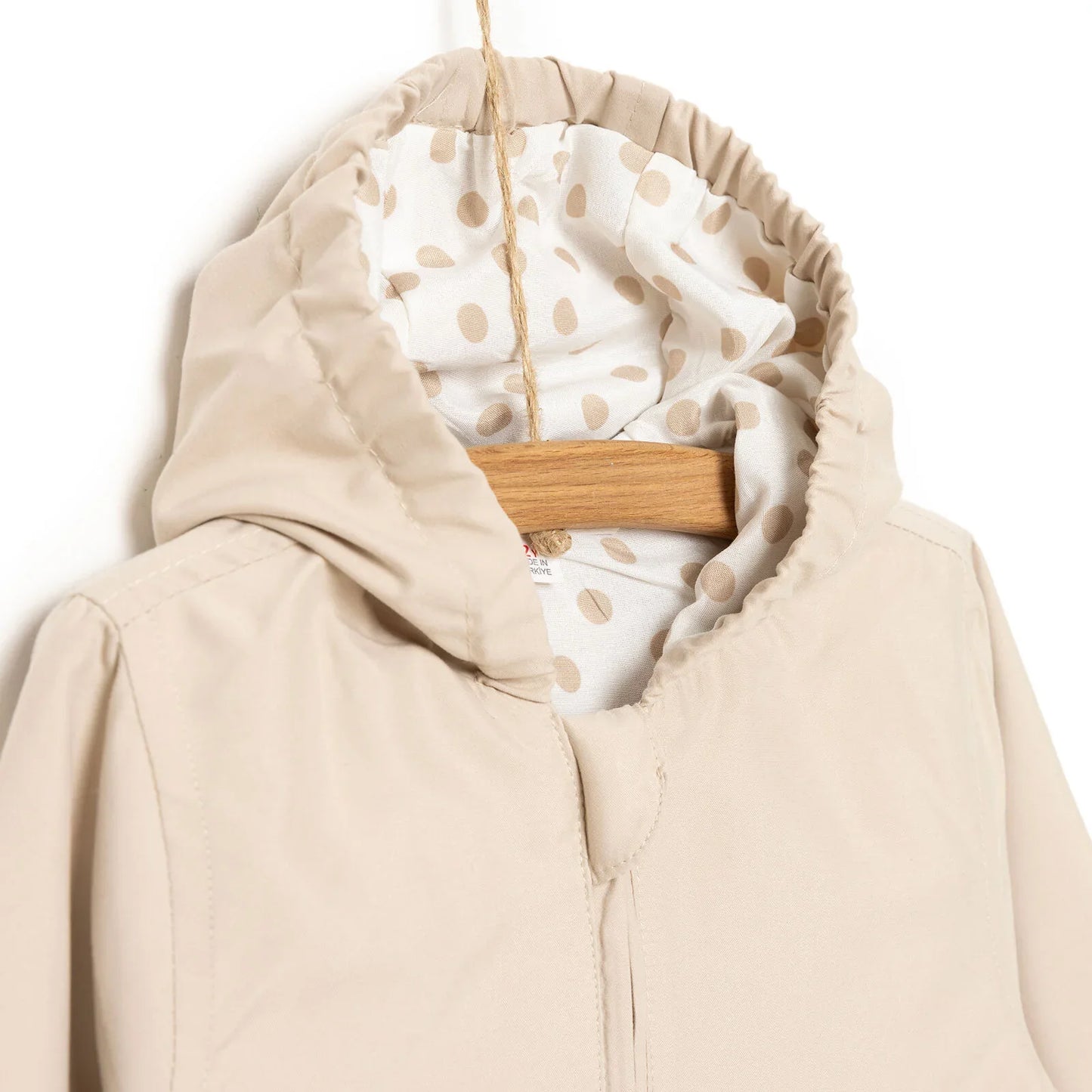 Midimod Girl Raincoat - Beige