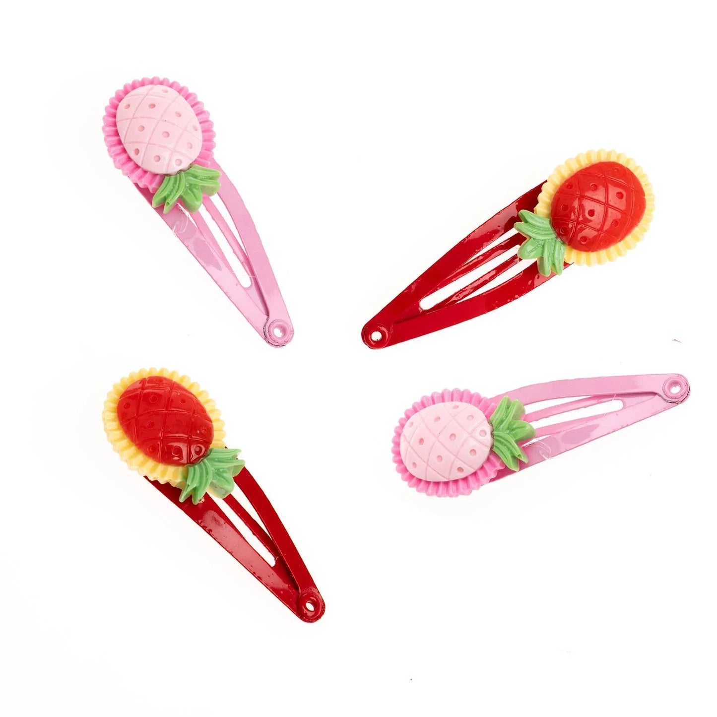 HelloBaby Hair Clips - Red