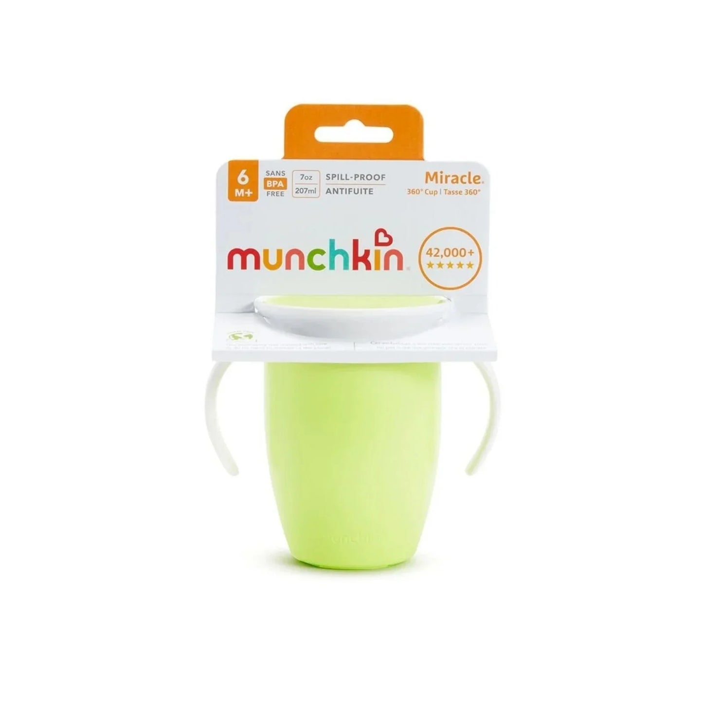 Munchkin Miracle 360 Trainer Cup 6+ months 207ml - Green