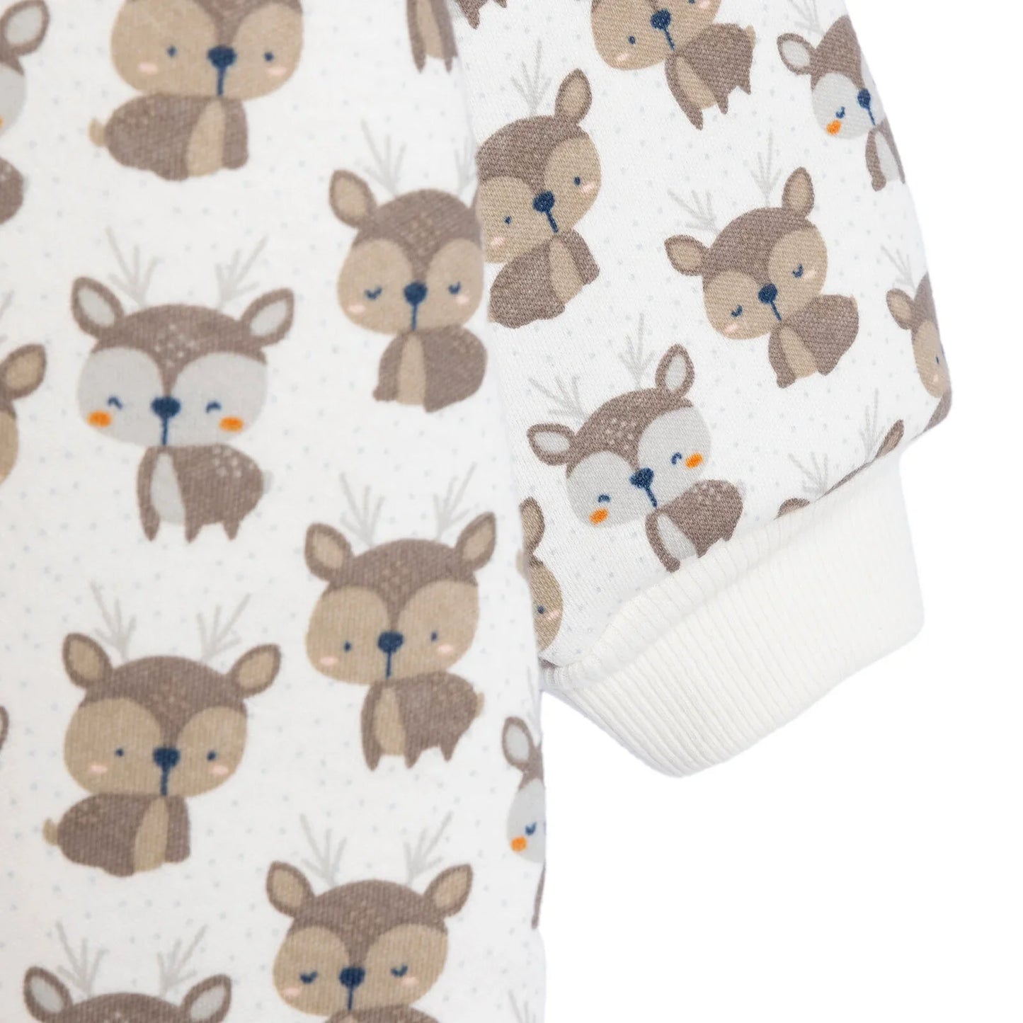 Little Plane Sleepsuit Baby Boy - Ecru