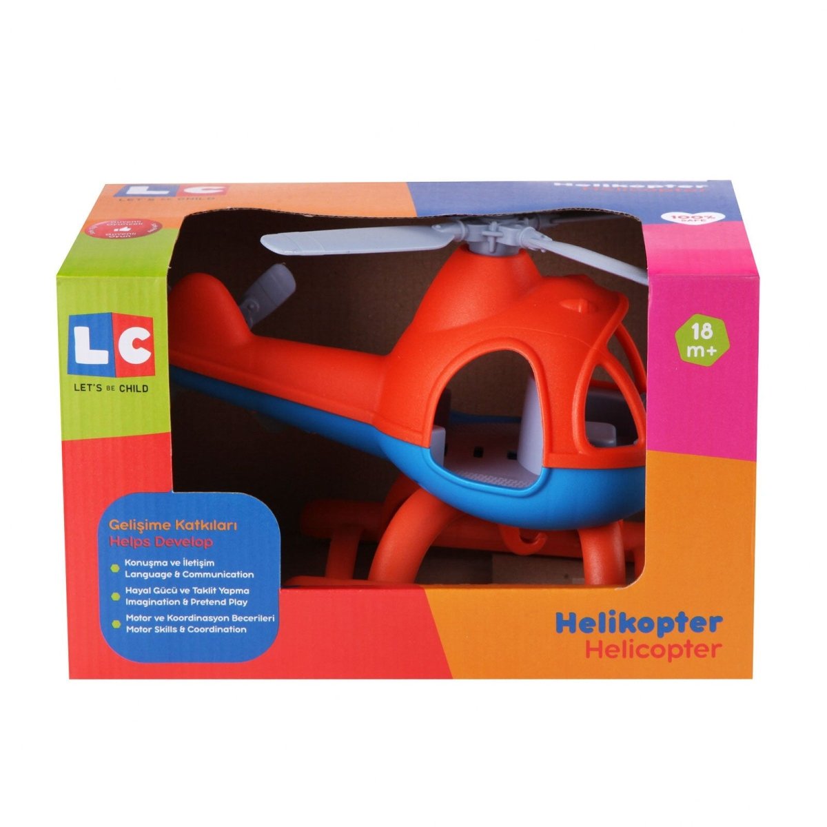 Let's Be Child Helicopter Assorted