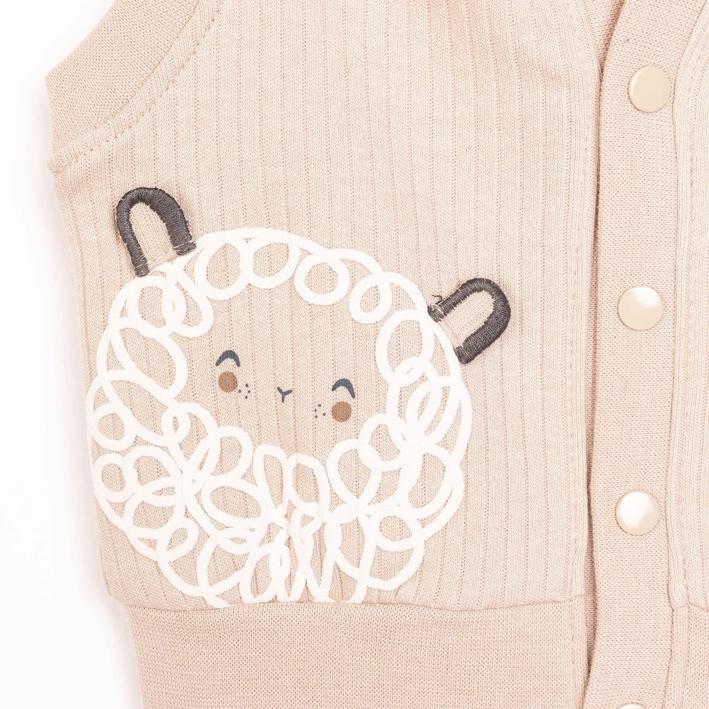 Bebetto Newborn Baby Girl Cardigan - Beige