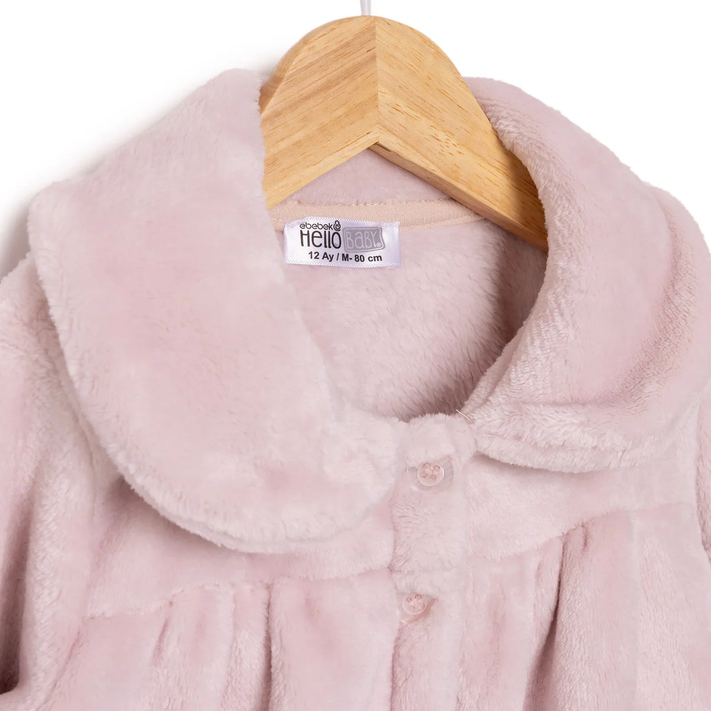 HelloBaby Basic Girl Welsoft Cardigan - Powder