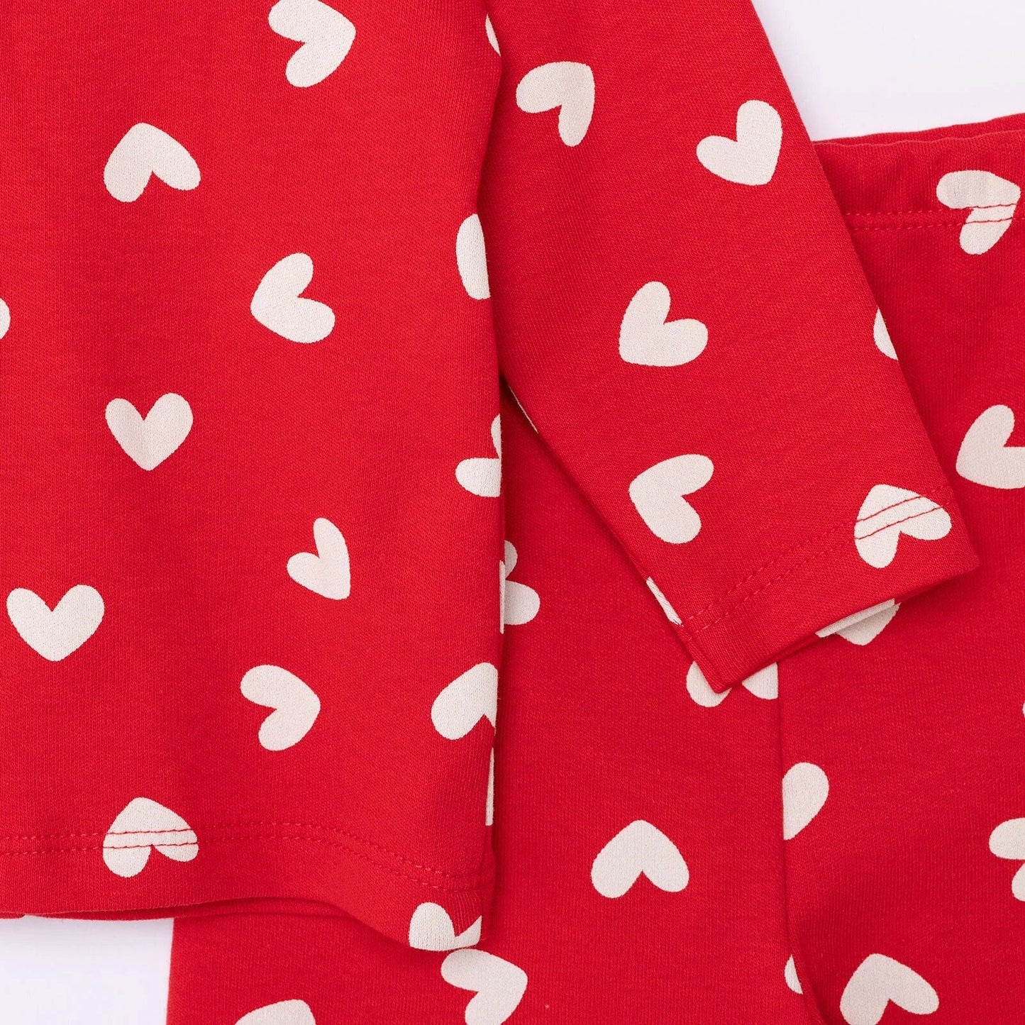 HelloBaby Girl Long Sleeve Pyjamas Set - Red