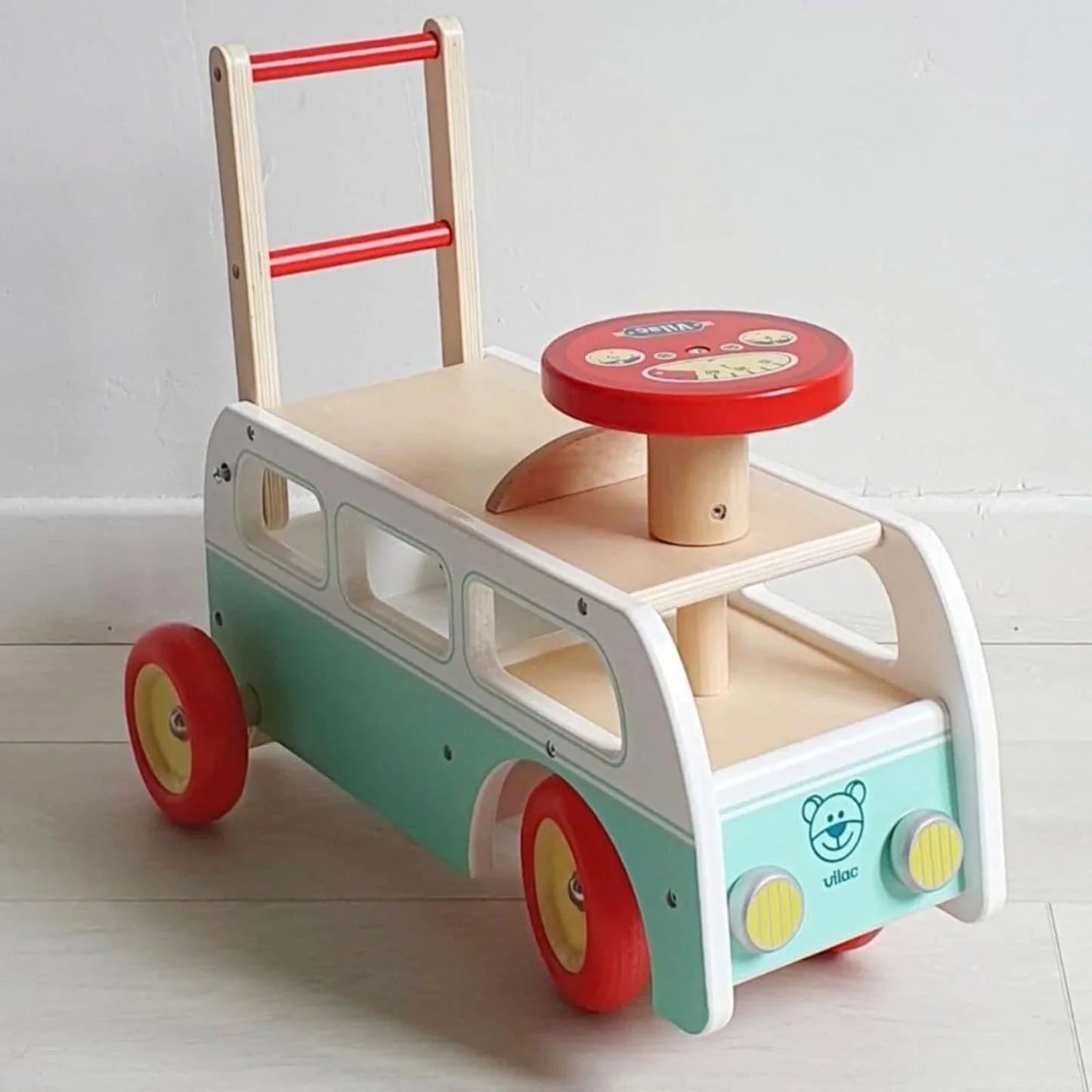 Vilac 2-in-1 Retro Wooden Camper Van