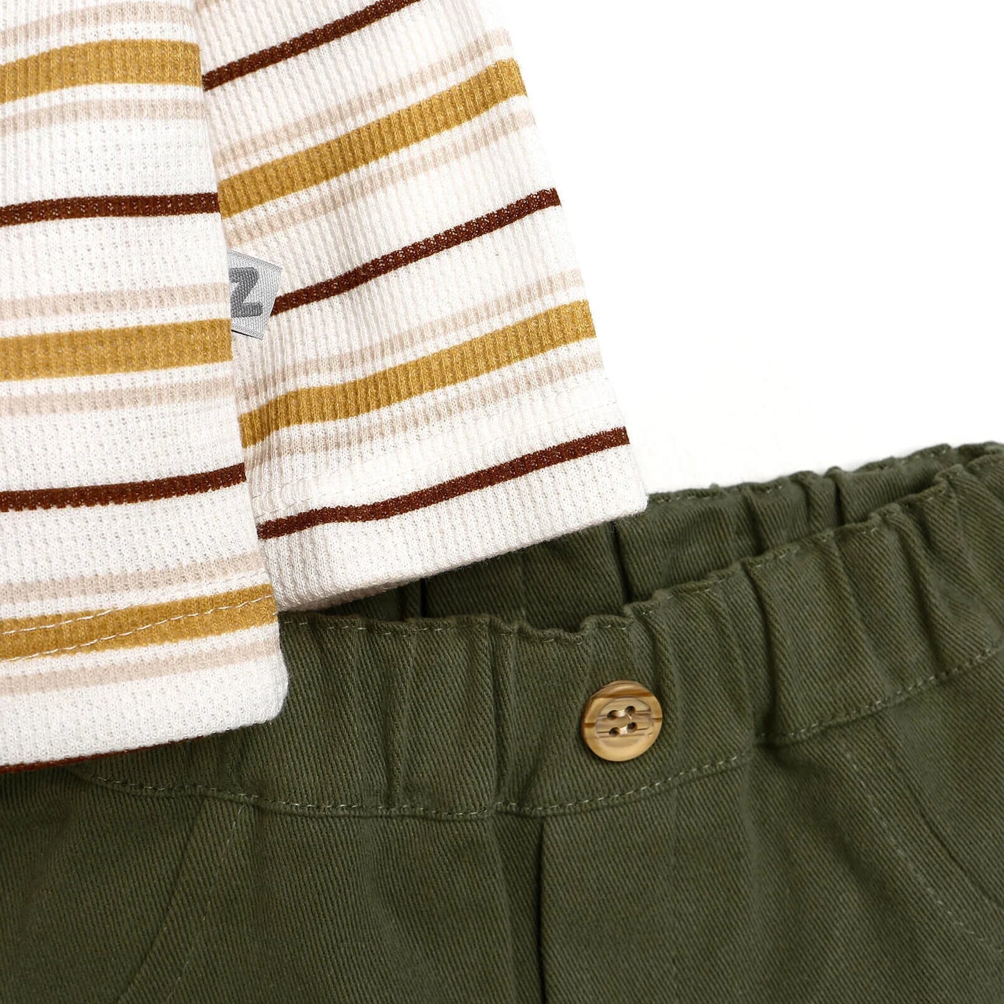 BabyZ Sweatshirt- Footless Bottom - Green