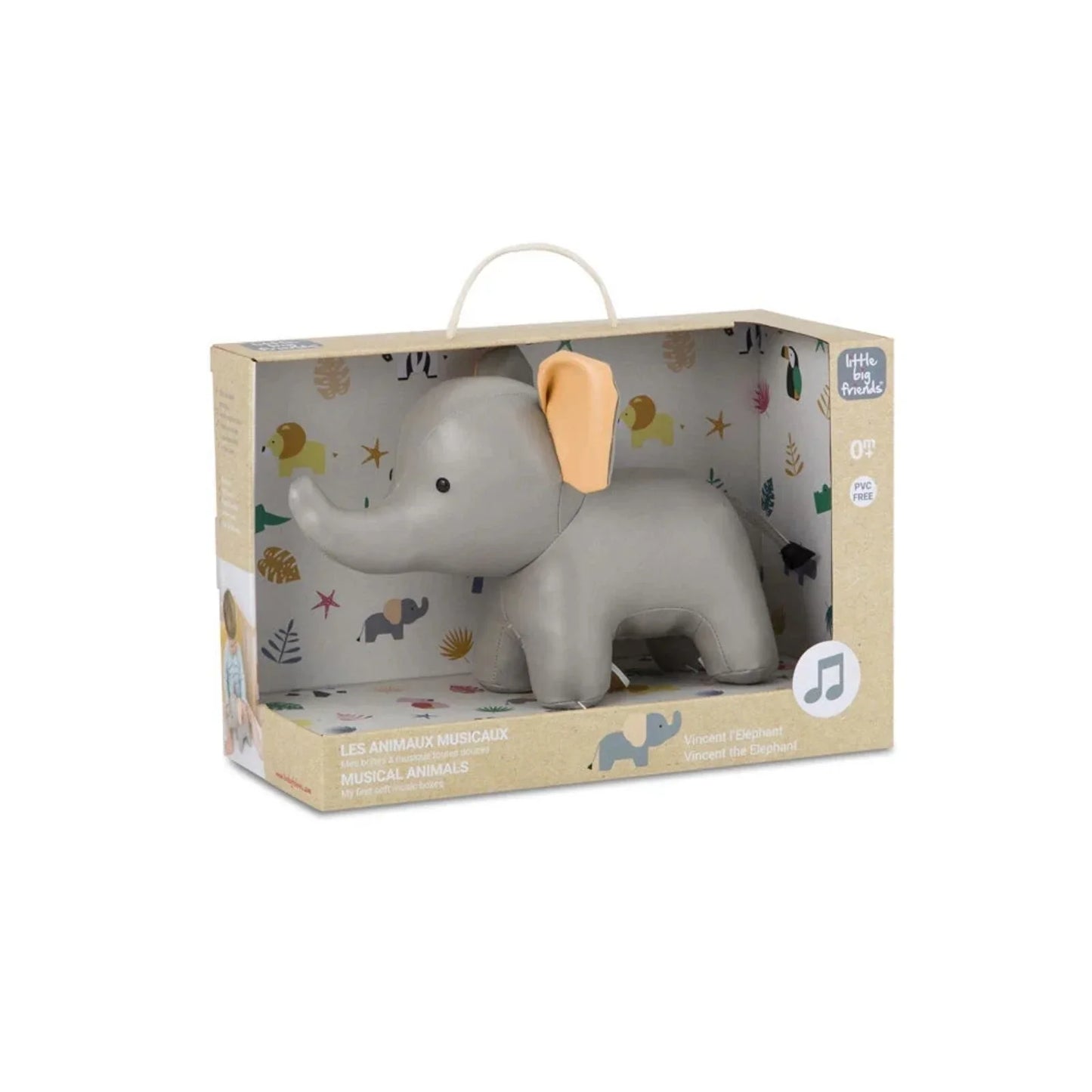 Little Big Friends Musicals Animals - Vincent the Elephant